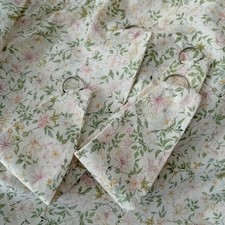 Dorma Honeysuckle Vintage Curtains  Roses Floral Cottage 66in x 60 +  Tie backs 