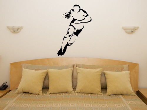 Rugby player cool graphic wall - cool,