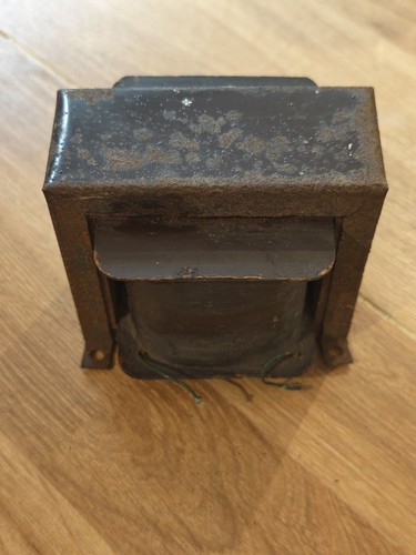 Vintage shrouded audio mains - audio,