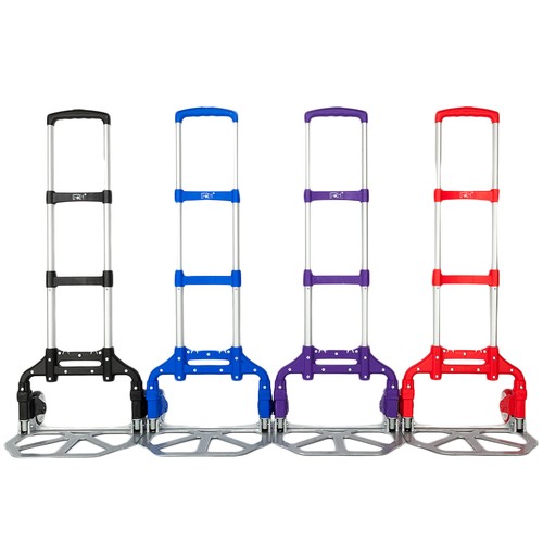 Portable luggage cart - portable, aluminum