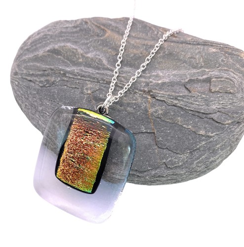 Handmade dichroic glass - dichroic,
