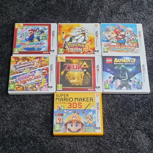 Nintendo 3ds games bundle - bundle, x