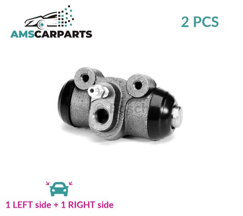 Drum wheel brake - wheel, cylinder