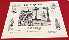 Vintage Jesus Cross Poster