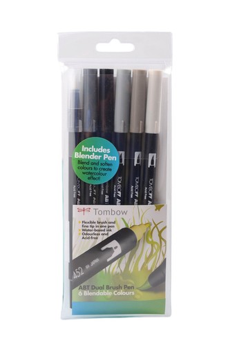 Tombow brush pen colour - tombow,