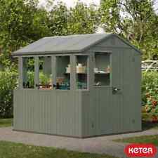 Keter Resin Potting Shed Green