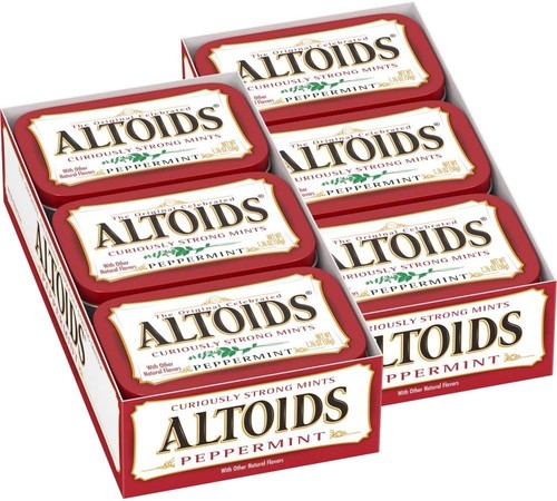 Peppermint curiously strong - curiously,