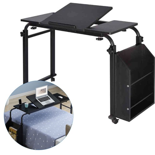 Rolling laptop desk cart - desk,