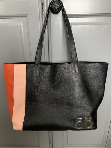 Large biba leather bag - biba,