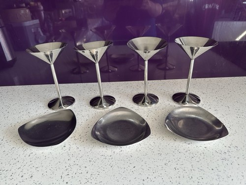 Retro stainless steel martini - stainless,