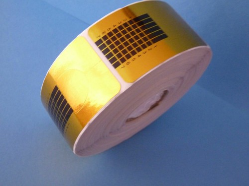 Nail extension stickers - stickers, form