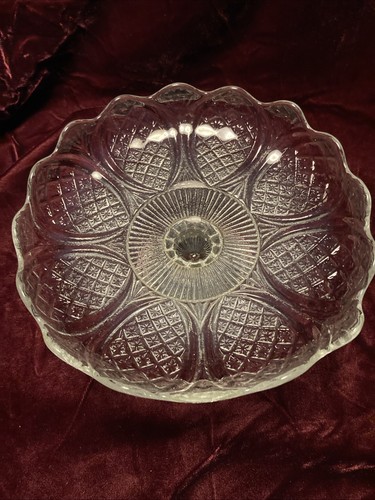 Antique cut glass compote - antique,