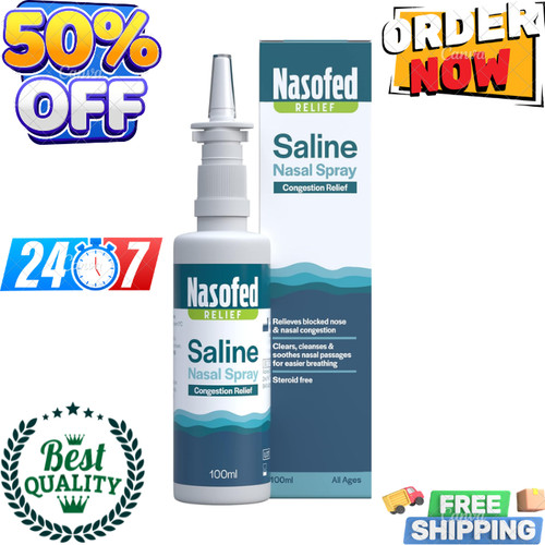 Nasofed saline nasal spray - nasofed,