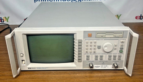 8712et network analyzer - hp,