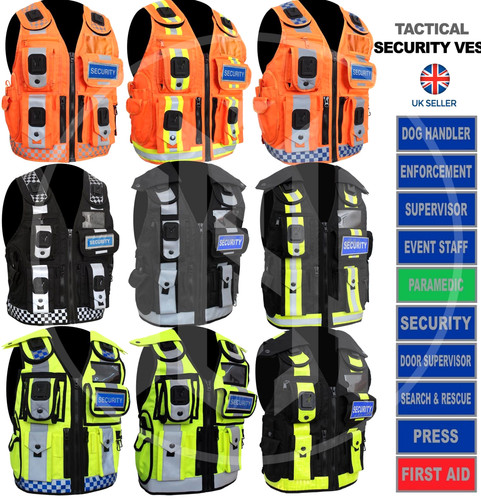 Viz security vest - hi,