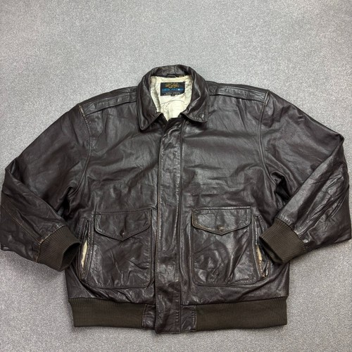 Leather flying jacket adult - adult, x