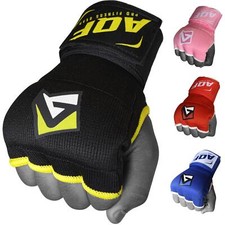 AQF Boxing Gel Gloves Hand wraps Punch Bag Inner Glove MMA Martial Arts Gear