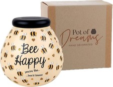 Pot Of Dreams Bee Happy -
