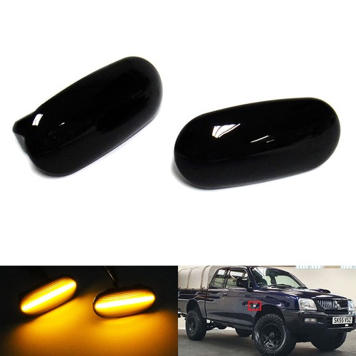 Black side indicator led - black,