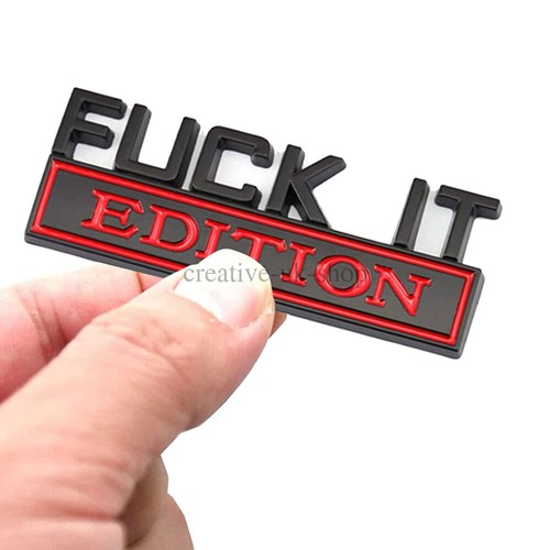 Metal fuck edition - fuck-it, logo