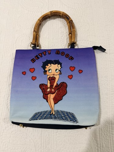 Betty boop handbag rattan - betty,