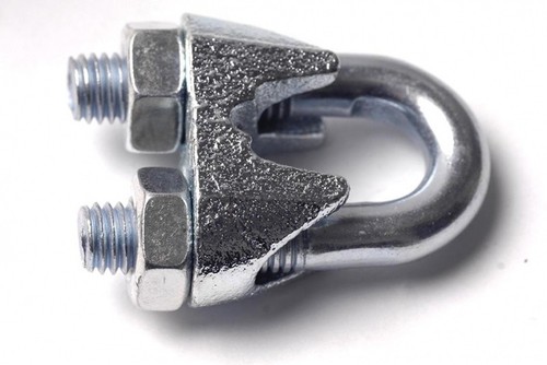 Wire rope grips - grips, bolts
