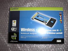 Linksys Wireless G PC Card 802.11G Model: WPC54G - NEW!