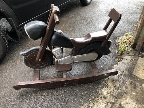 Motorbike kids rocking chair - kids,