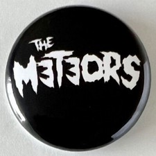 THE METEORS Button pin badge