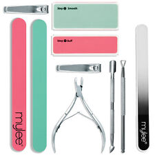Mylee Nail Cuticle Care Clippers Nippers Pusher Scraper Files Buffer Accessories