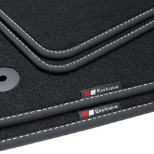 Exclusive design floor mats for Skoda Octavia 3 III manufactured 2013-2020
