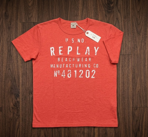 Replay mens crewneck short - replay,