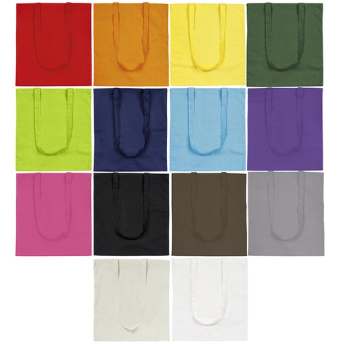 Plain shopping shoulder tote - shoulder,