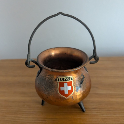 Vintage swiss copper mini - swiss,