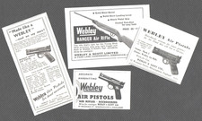 WEBLEY AIR RIFLE & PISTOLS 