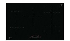 NEFF T48FD23X2 Frameless 80cm Induction Hob with CombiZone - Black Ex Display
