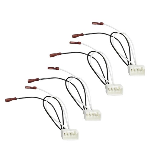 4pcs car 4pin speaker wiring - 4pin,