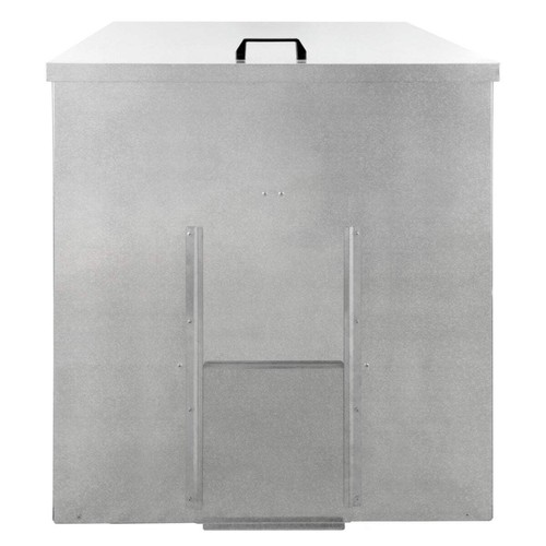 Galvanised coal bunker 350kg - galvanised,