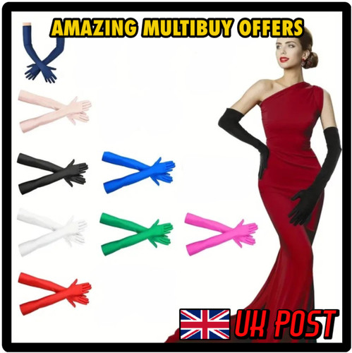 New ladies long finger gloves - new,
