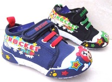 BABY BOYS NAVY BLACK LEATHER