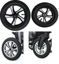 Stroller pram spare replacement wheels Front 10" and Rear 12"  Pushchair wheel