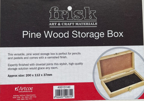 Frisk pine wood storage - frisk, box