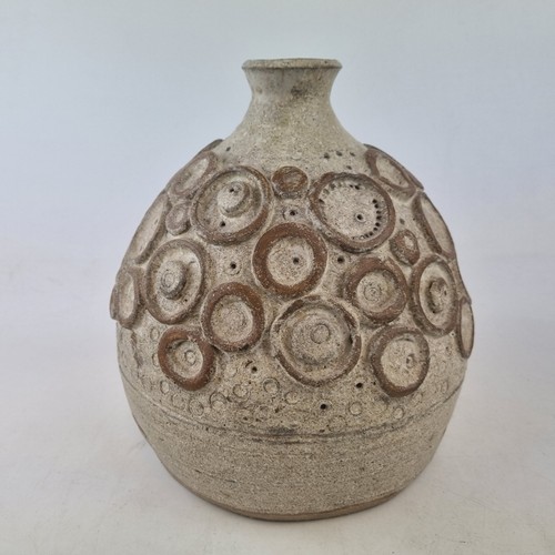 Large bulbous studio pottery - large,