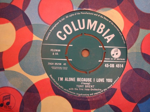 Tony brent m alone because - tony, i'm