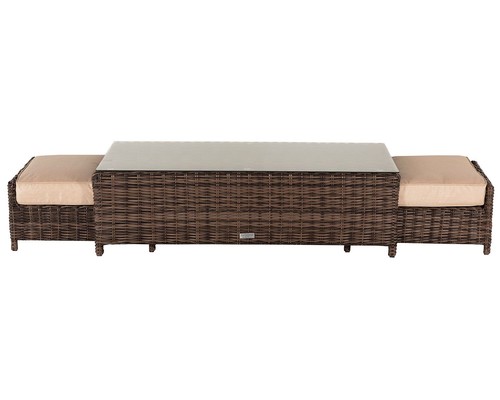 Rattan direct ascot - rattan, truffle