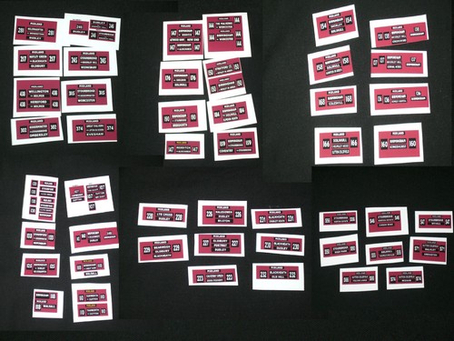 Midland red model bus routes - model,