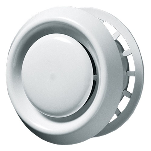 White ceiling air valve vent - air,