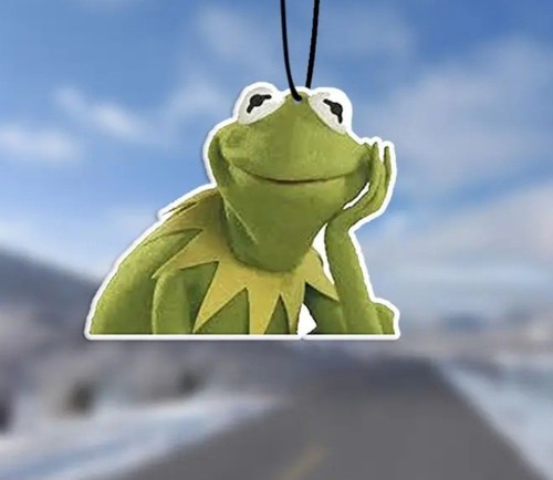 Kermit the frog muppets car - the,