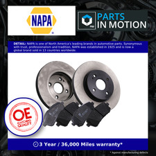 2x Vented Brake Discs and Pads