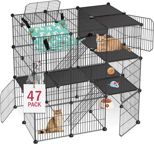 Cat cage tier diy - cat,